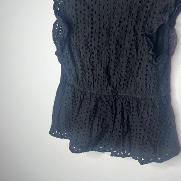 Jun & Ivy Black Small Women’s Blouse - Picture 4 of 4